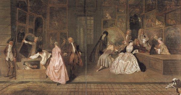 Gersaint s Shop Sign, Jean antoine Watteau